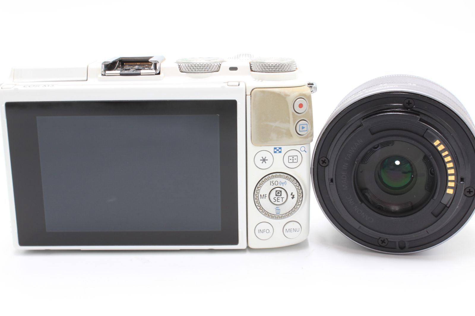 Canon ミラーレス一眼カメラ EOS M3 レンズキット(ホワイト) EF-M15