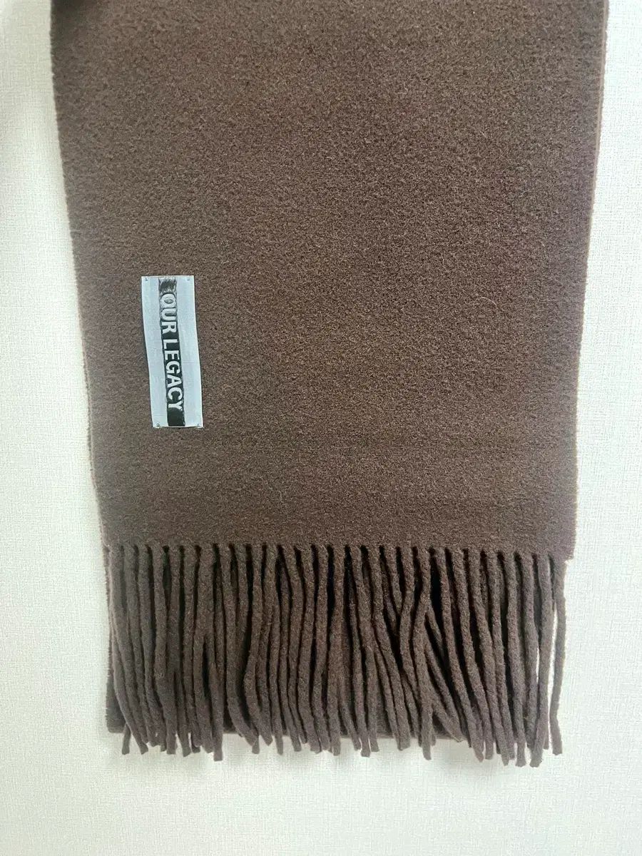 OUR LEGACY アワーレガシー ウールマフラー ブラウン