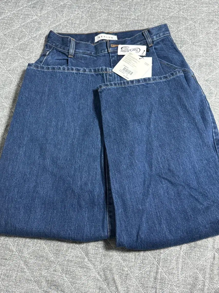ビースロー デニム ズボン CONE MILL DEEP ONE TUCK JEAN