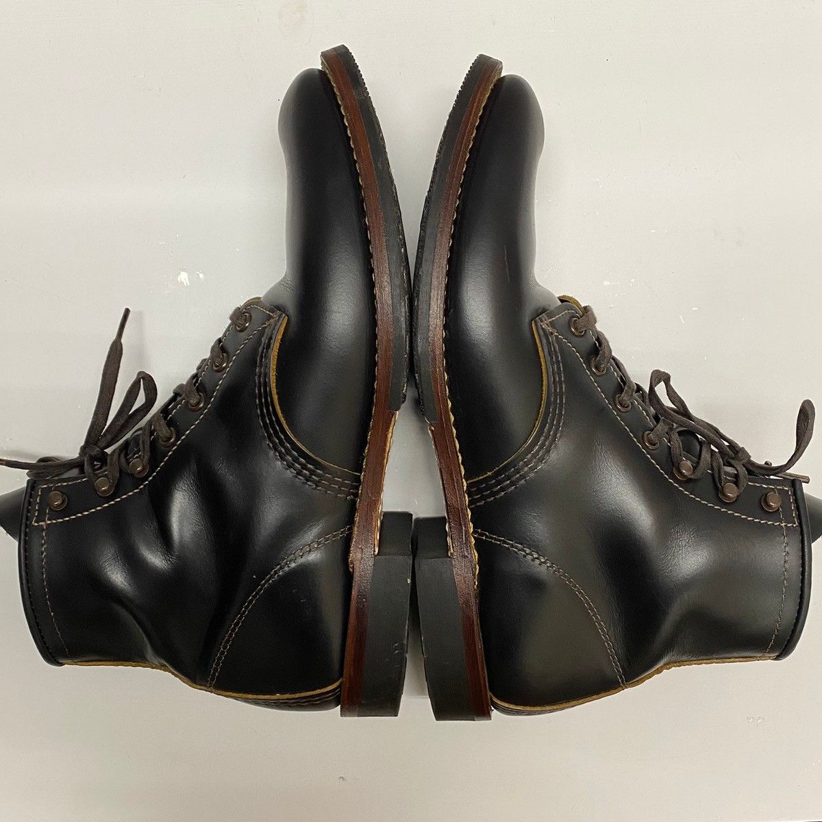 レッドウィング RED WING ベックマン フラットボックス 8 5 D 2017年製 9060 メンズ靴 ブーツ ワーク ブラック 26 cmサイズ 201 shoes 1615 VB ワークブーツ ブーツ 革靴