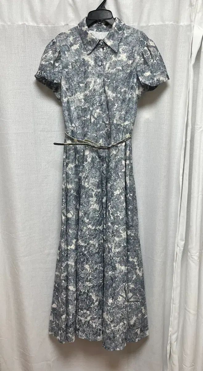  バイシーニー製作 水墨画ONE PIECE ブルー 長袖 七分袖 その他