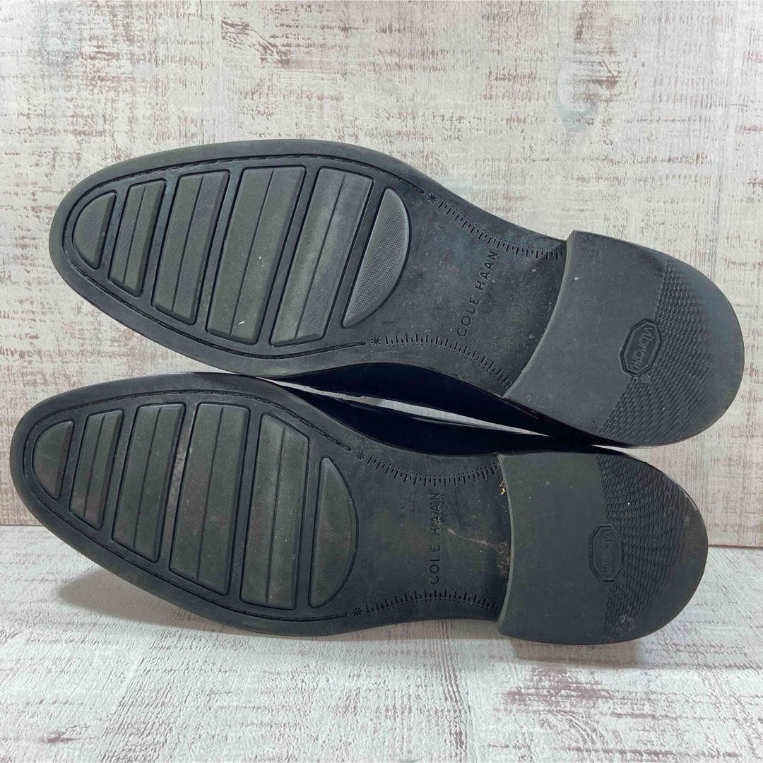 COLE HAAN コールハーン スリッポン Vチップ Uチップ 革靴 6.5W COLE HAAN コールハーン スリッポン Vチップ Uチップ 革靴 6.5W
