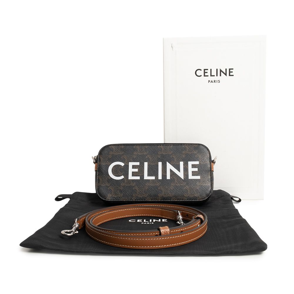 セリーヌ 10L272DM5 ホリゾンタル ポーチ ショルダーバッグ 斜め掛け