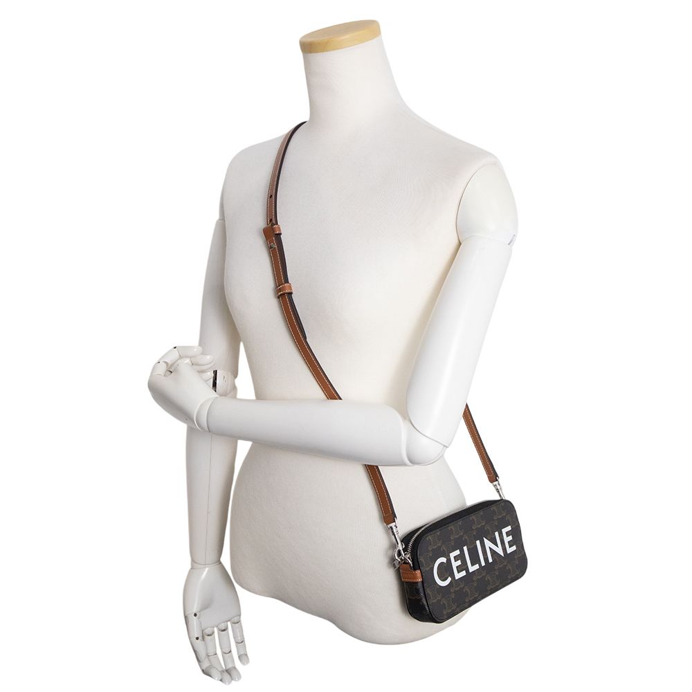 セリーヌ 10L272DM5 ホリゾンタル ポーチ ショルダーバッグ 斜め掛け