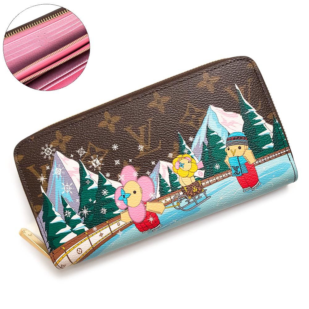 ルイ ヴィトン M82614 ヴィヴィエンヌ ジッピー ウォレット ラウンド