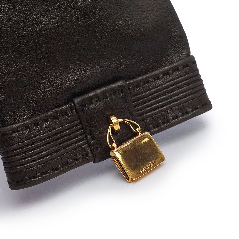 エルメス コンスタンス ケリー チャーム 手袋 グローブ ＃7 1/2