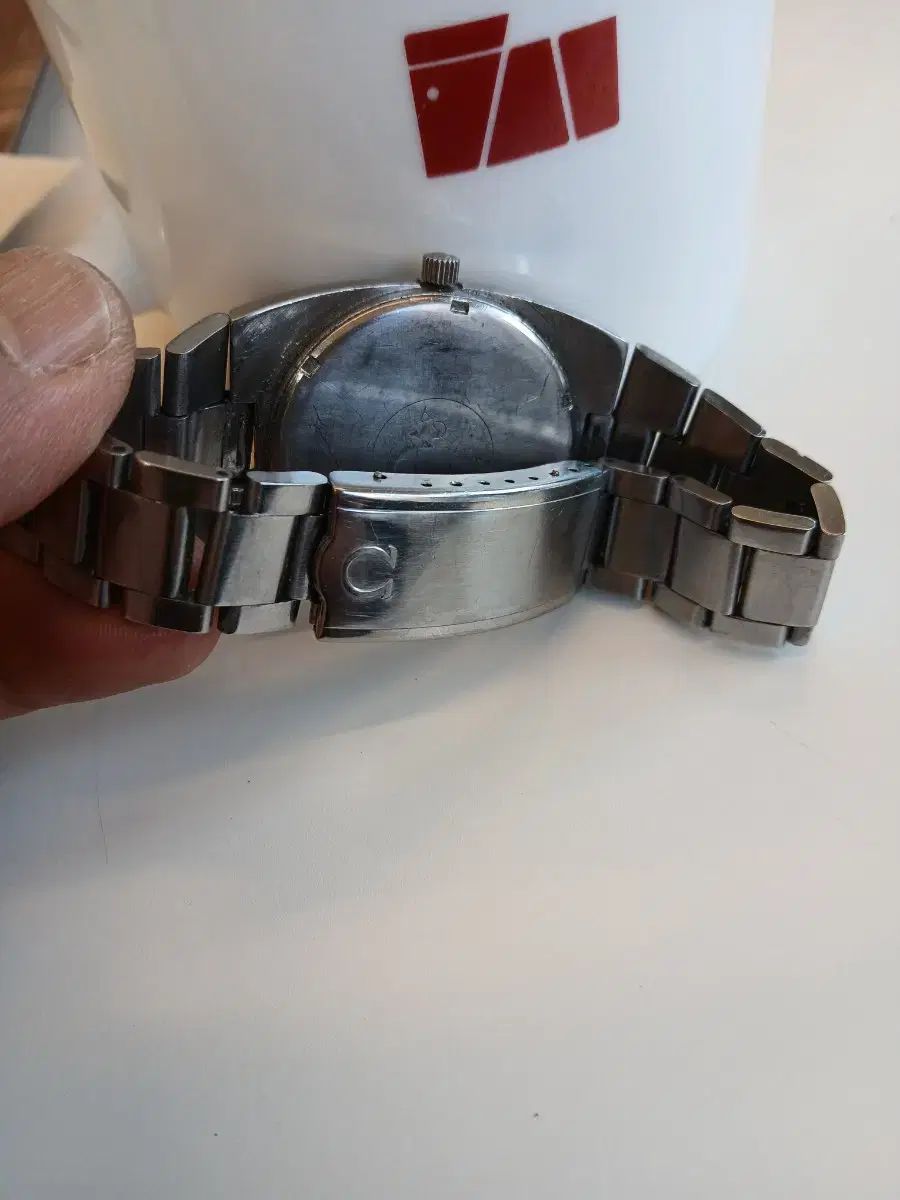 オメガ プーさんMEGAサイズ 自動