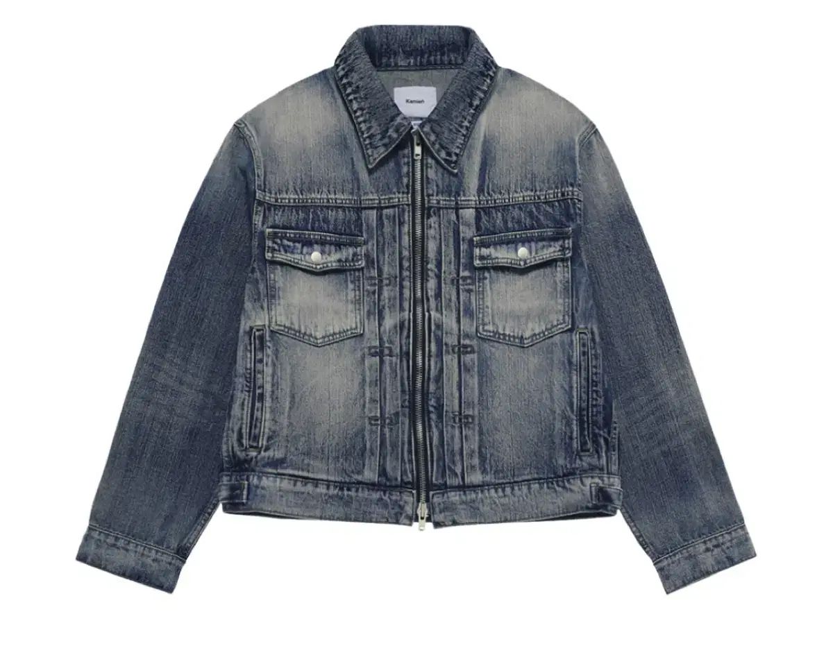 3 カミエン クロップド トラッカー ジャケット