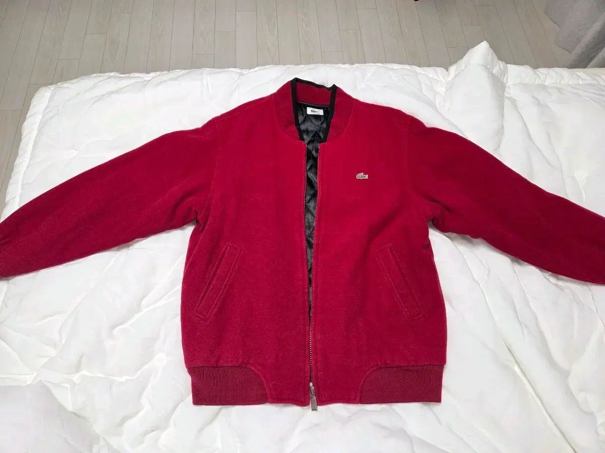 ラコステ ヴィンテージ レッド ブルゾン ジャケット 95