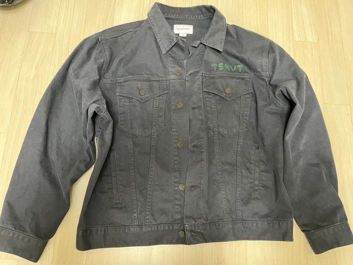 ディスイズネバーザットTSNVTトラッカージャケット Off Blackトラッカー テーラードジャケット ジャケット アウター メンズ