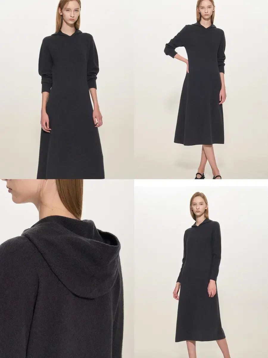 24年カシミア ホールガーメント ニットドレス 級