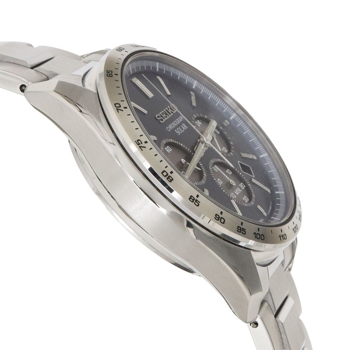  セイコー セイコーセレクション メンズソーラー SBPY 163 V 175 0 FA SS メンズ SEIKO クロノグラフ Sシリーズ iYHG 17913 腕時計(クォーツ) 腕時計(アナログ)