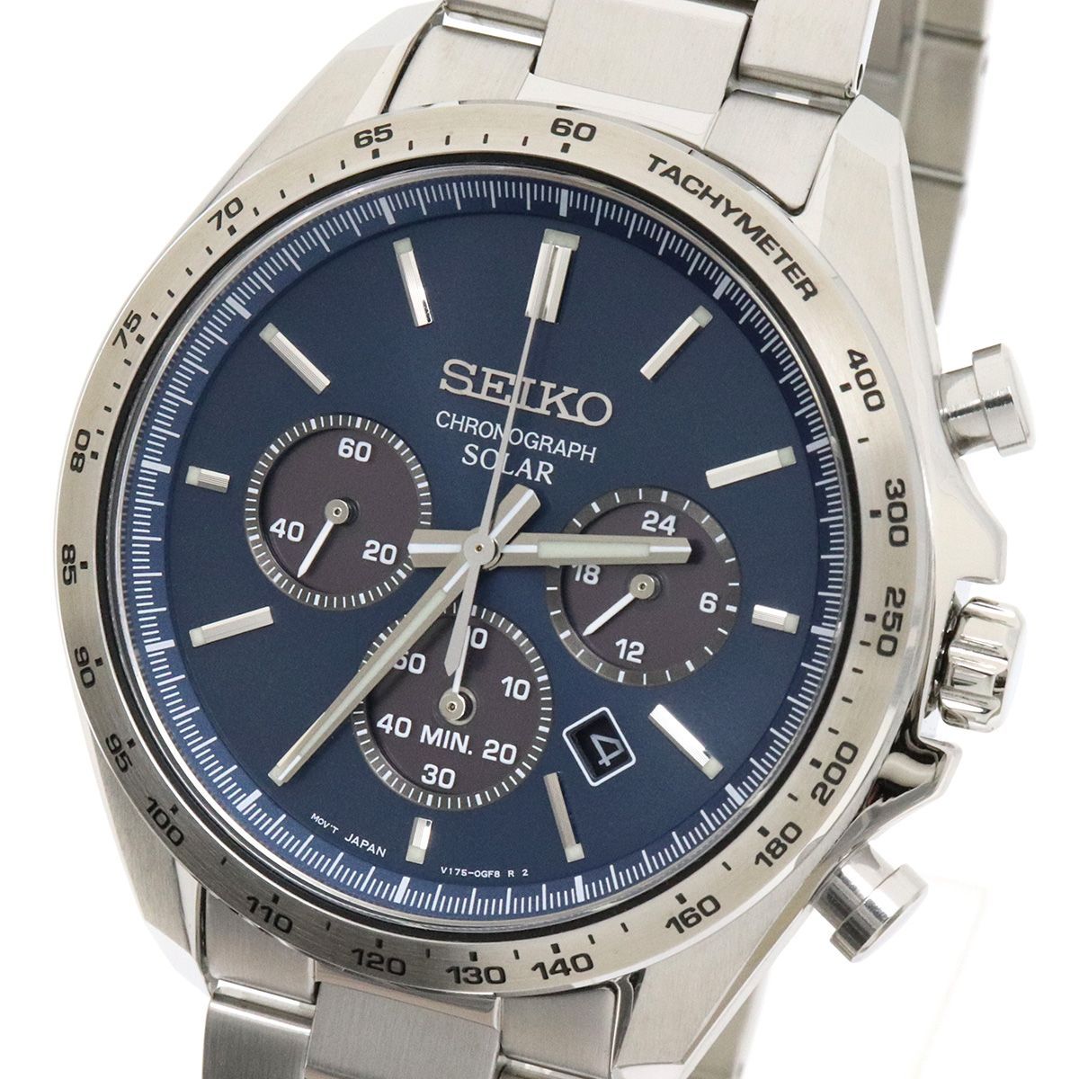 セイコー セイコーセレクション メンズソーラー SBPY 163 V 175 0 FA SS メンズ SEIKO クロノグラフ Sシリーズ iYHG 17913