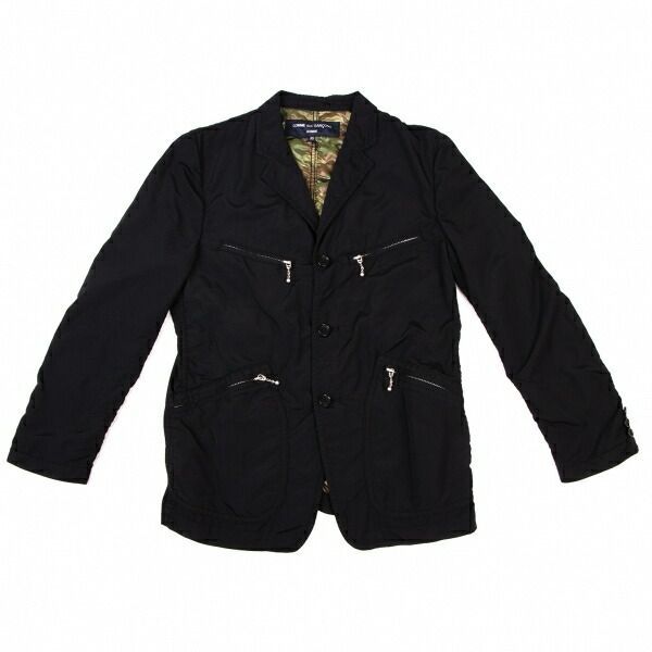 【新品】コムデギャルソン オム　パッカリングパンツ 裏地キュプラ 新品】コムデギャルソン オムパッカリングパンツ 裏地キュプラ