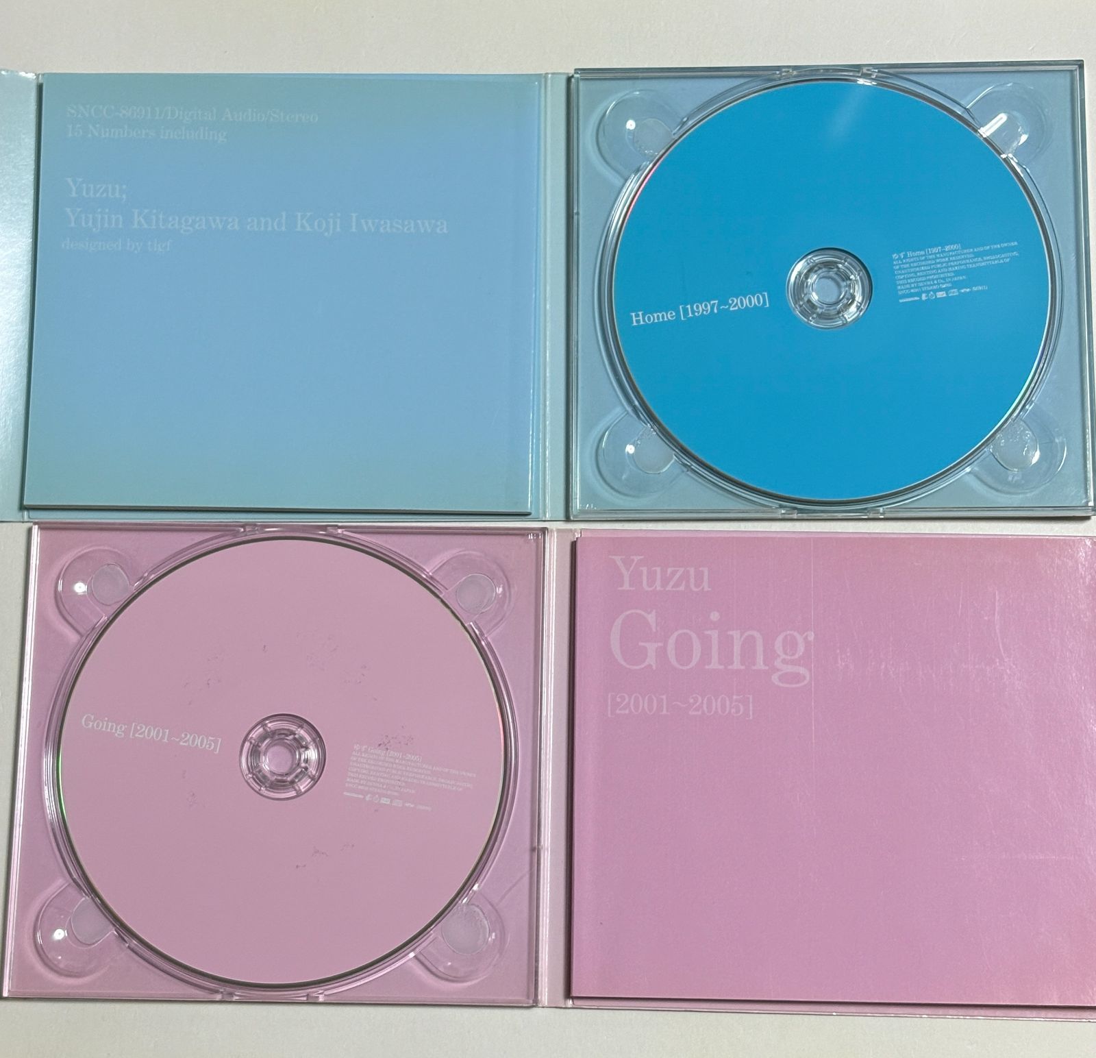 ゆず CD ベストアルバム 3枚セット まとめ売り『Home 1997~2000