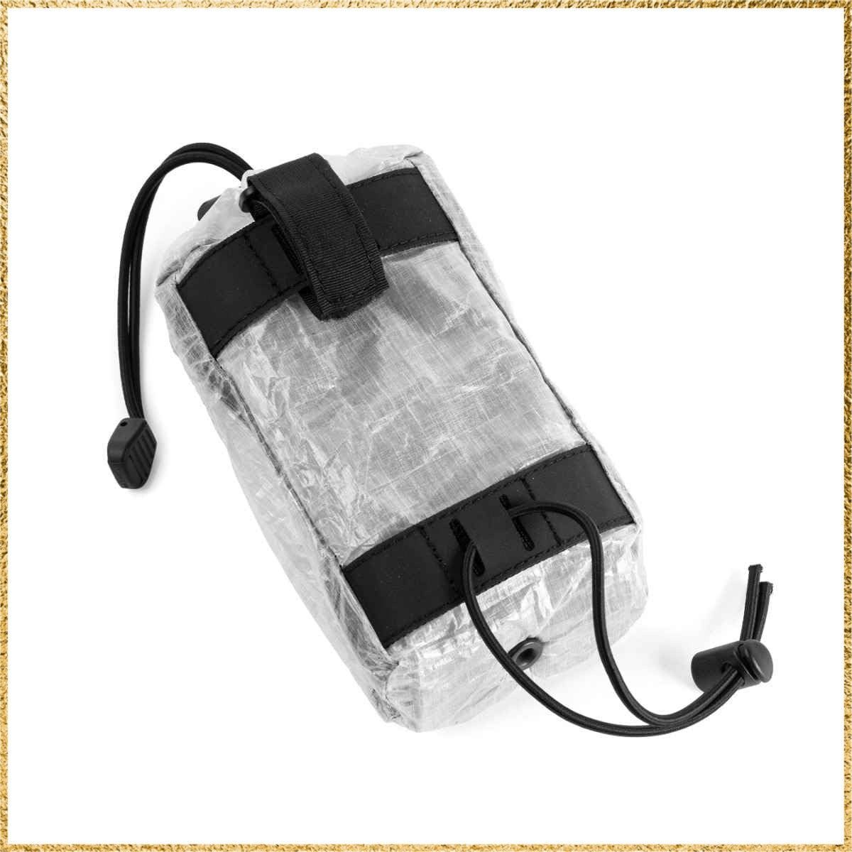 彡 でお届け 彡Color グレー dyneema FAIRWEATHER フェアウェザー stem bag light ステムバッグライト スリム化 軽量化 自転車 ハンドルバーバッグ 通勤通学 小物入れ ツーリング サイクリング dyne