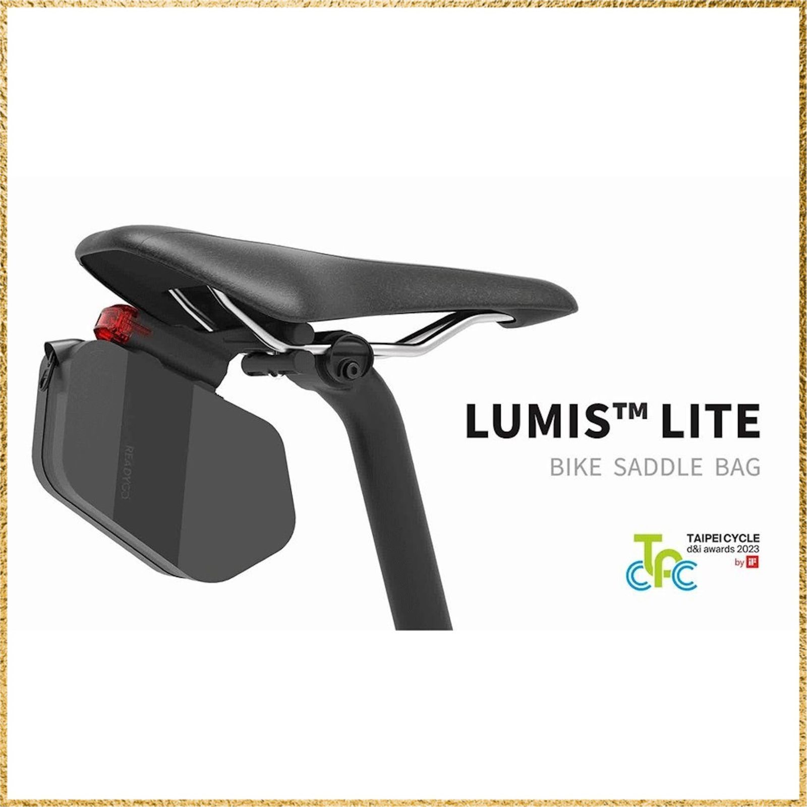 彡 でお届け READY GO レディゴー サドルバック LUMIS LITE-S SADDLE BAG black