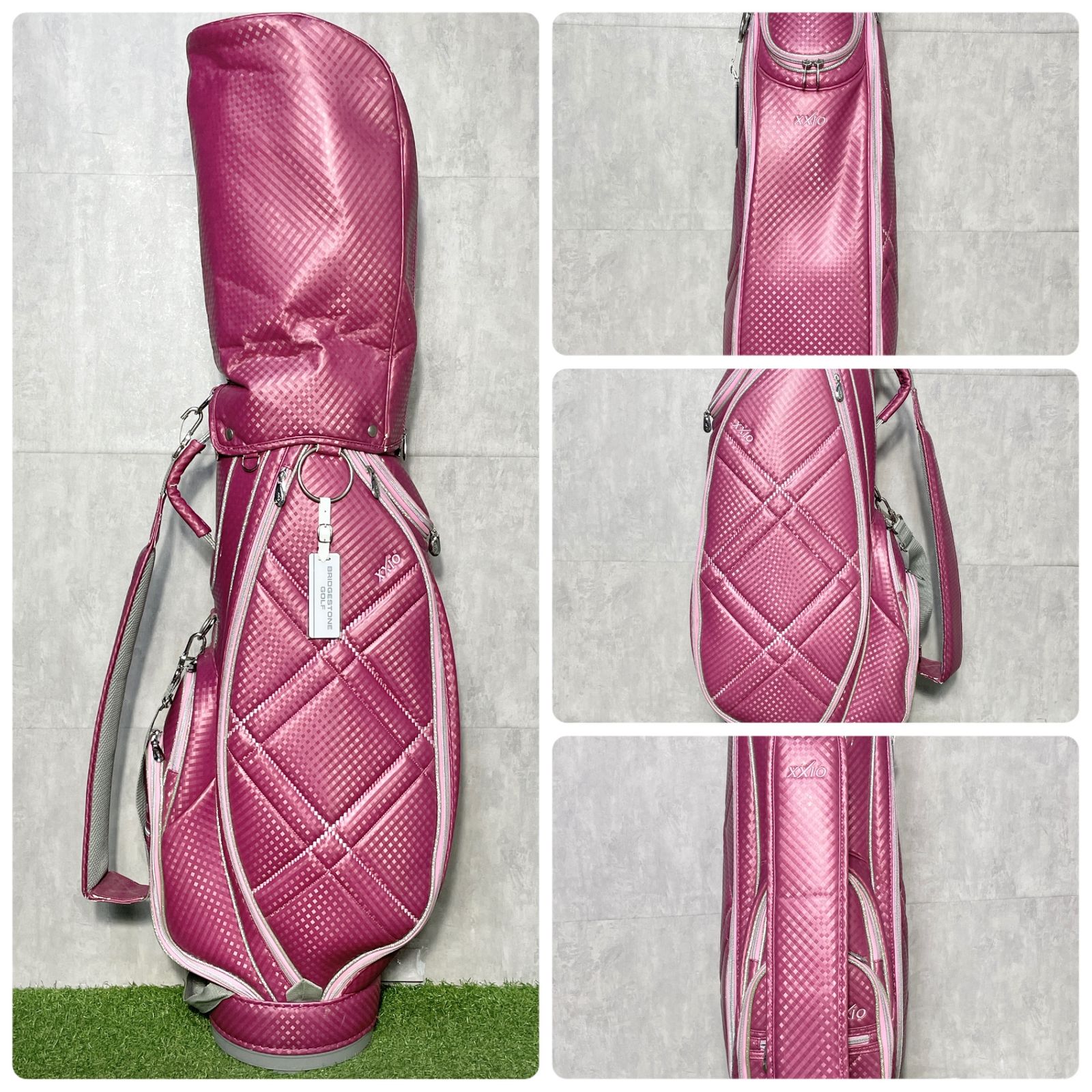 新品キャディバッグ XXIO MP900 MP600 レディースクラブセット L XXIO ゼクシオ レディース レディスキャディバック GGC-X162W ゴルフ
