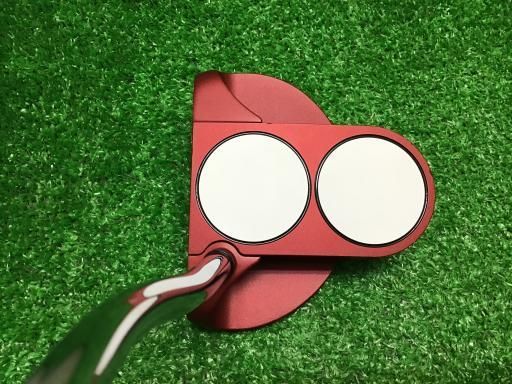 オデッセイ O WORKS RED 2 BALL 33インチ USA パター PT スチール フレックスその他 メンズ 男性用 右利き 右用 Cランク ゴルフクラブ