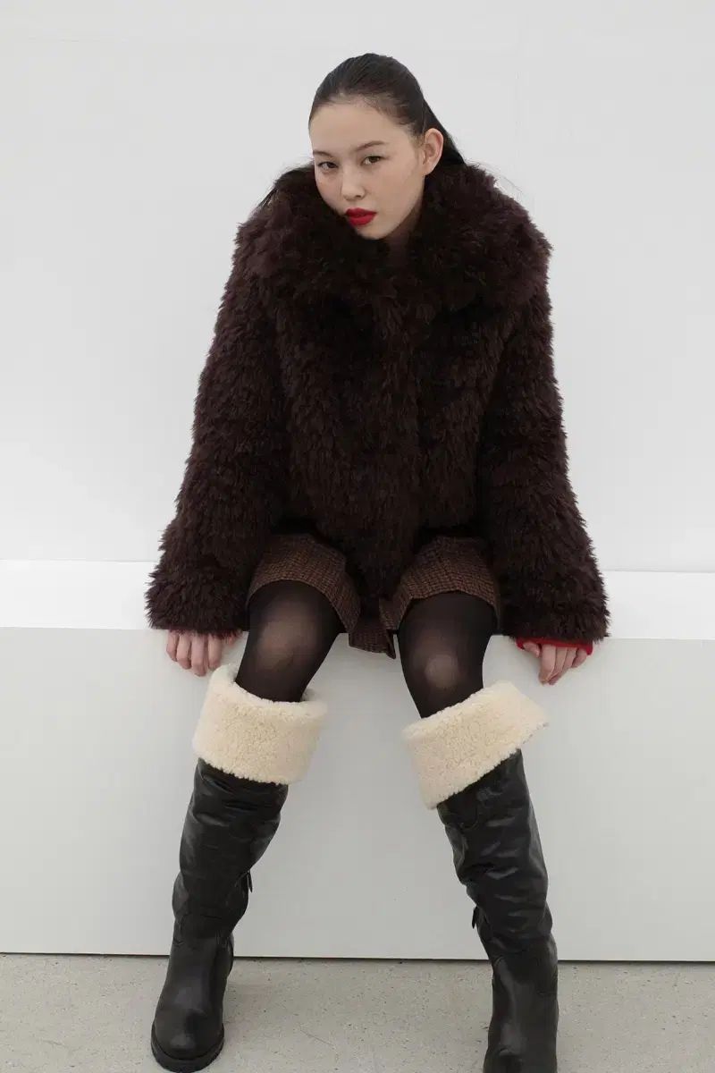 ポニーテール ponytail シェギー ファー ジャケット