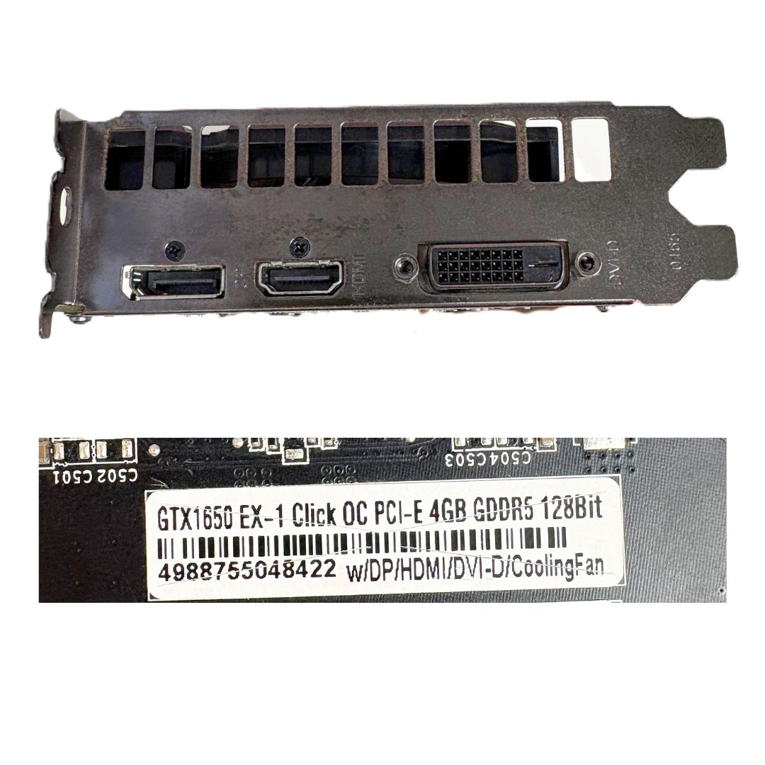 1650 グラフィックボード