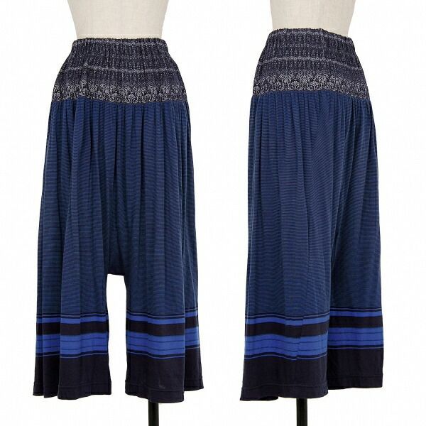 イッセイミヤケ ハートISSEY MIYAKE HaaT ウエストジャガード切替 