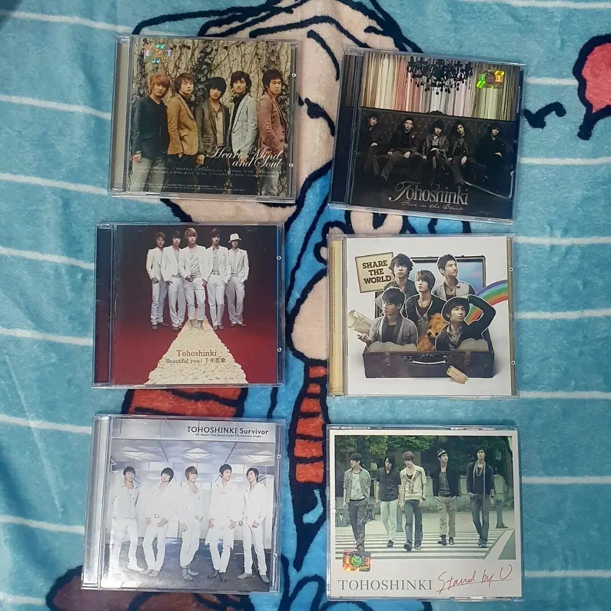 旧 TVXQ 東方神起 日本 アルバム 6種 まとめ キム ジェジュン KIM JAEJOONG ジュンス XIA JUNSU チェガン チャンミン ユンホ