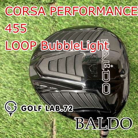 ドライバー バルド CORSA 455 LOOP BubbleLight R 10 5 8798