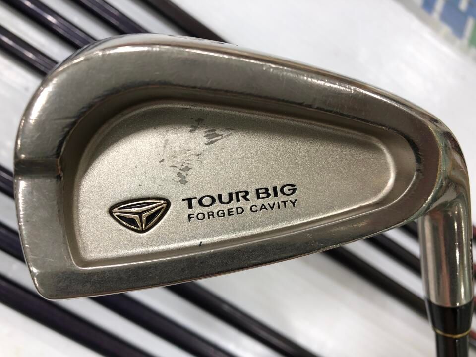 ミズノ ツアービッグ フォージドキャビティ スペシャルチューンM WF SRフレックス アイアンセット