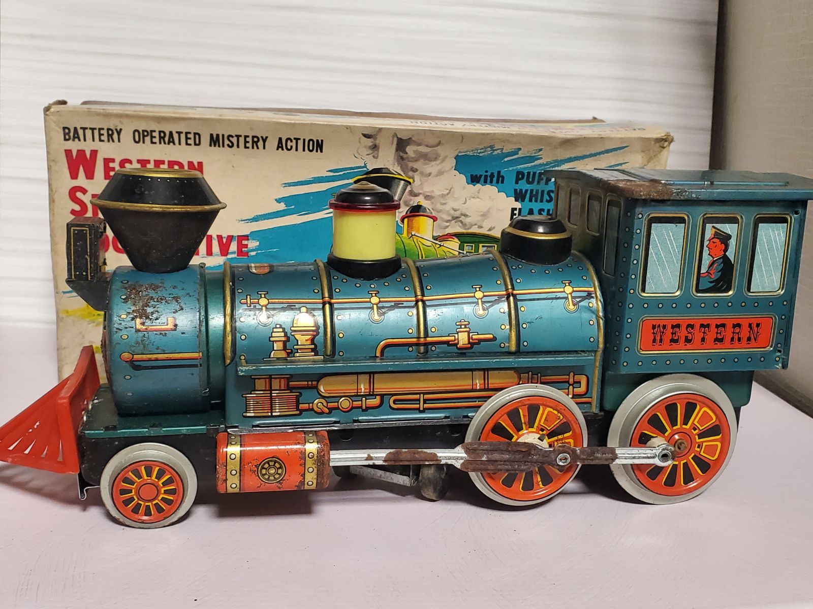 ブリキ 機関車 昭和 WESTERN SPECIAL LOCOMOTIVE - メルカリ