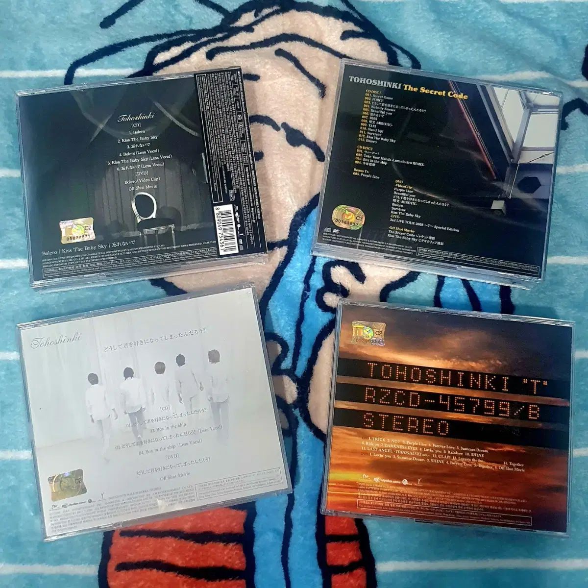 旧TVXQ 東方神起 日本アルバム4種 まとめ CD DVD