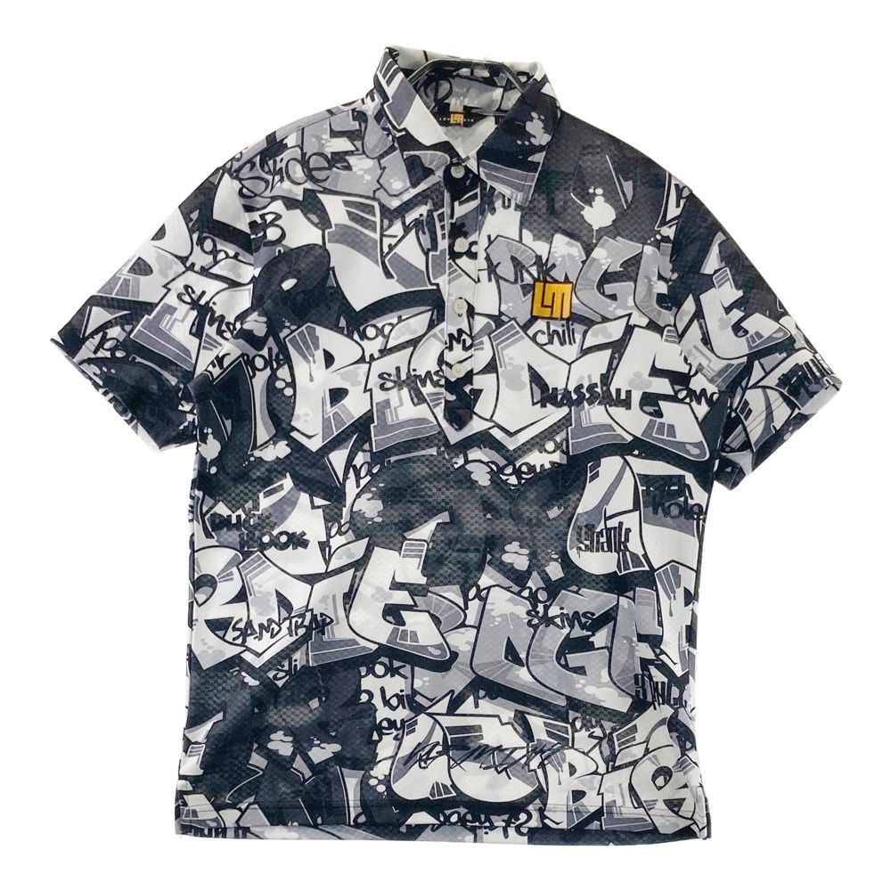 サイズ：L LOUD MOUTH ラウドマウス 半袖ポロシャツ タグズブラック 総