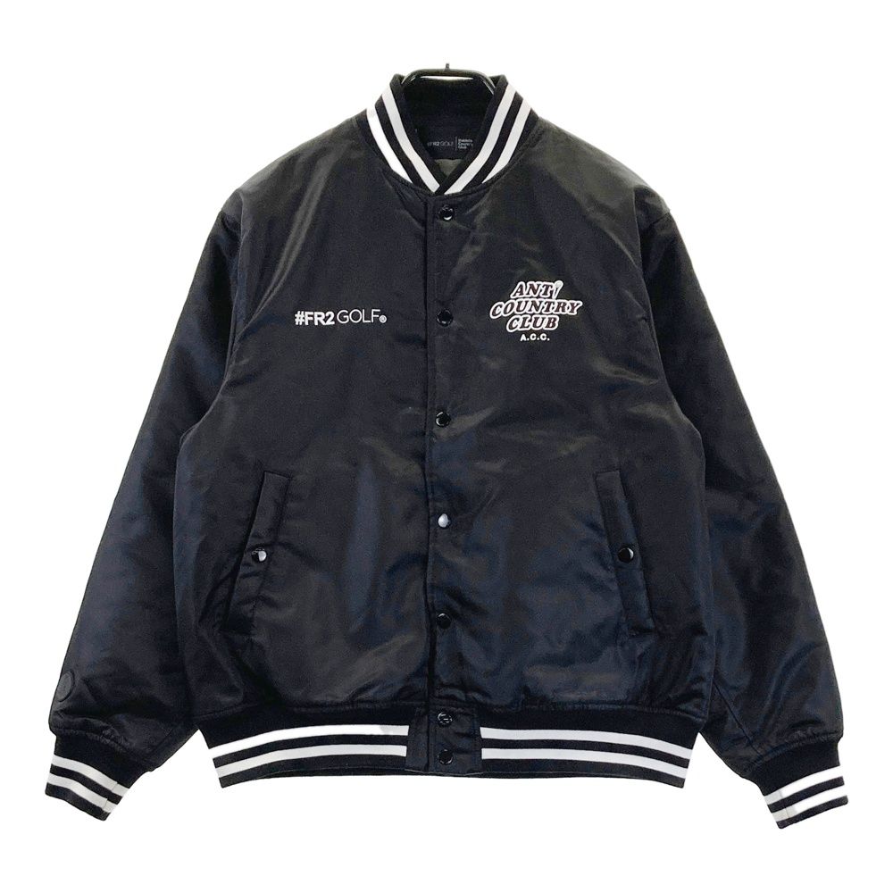# FR2GOLF ブラック ジャケット 2XL FR2 GOLF サイズ：M FR2 GOLF エフアールツーゴルフ 長袖 中綿ジャケット