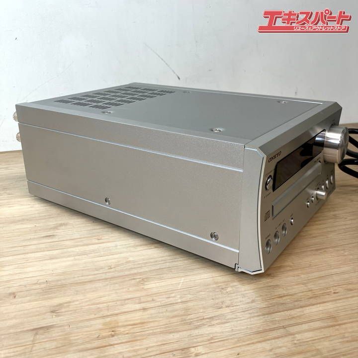 ONKYO オンキョー CD FMチューナーアンプ CR-D2 2010年製 リモコン付き
