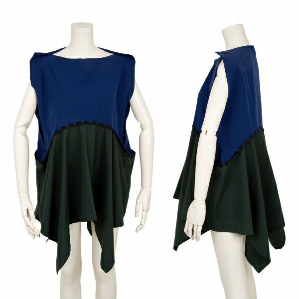 ショップ イッセイミヤケISSEY MIYAKE 132 5. バイカラーフラット