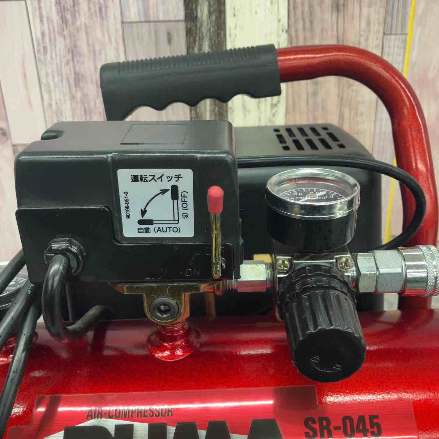 ◇藤原産業 (SK11) オイルレス エアーコンプレッサー SR-045 タンク 