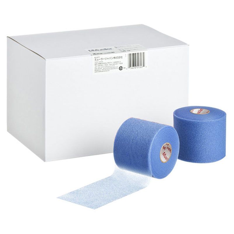 ロット販売：入り数12】 MUELLER(ミューラー) Mラップカラー ブルー