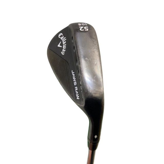 キャロウェイJaws Raw 52 10S ウェッジ 中古】 キャロウェイ JAWS RAW ブラック 52°/10°S ウェッジ WG Dynamic