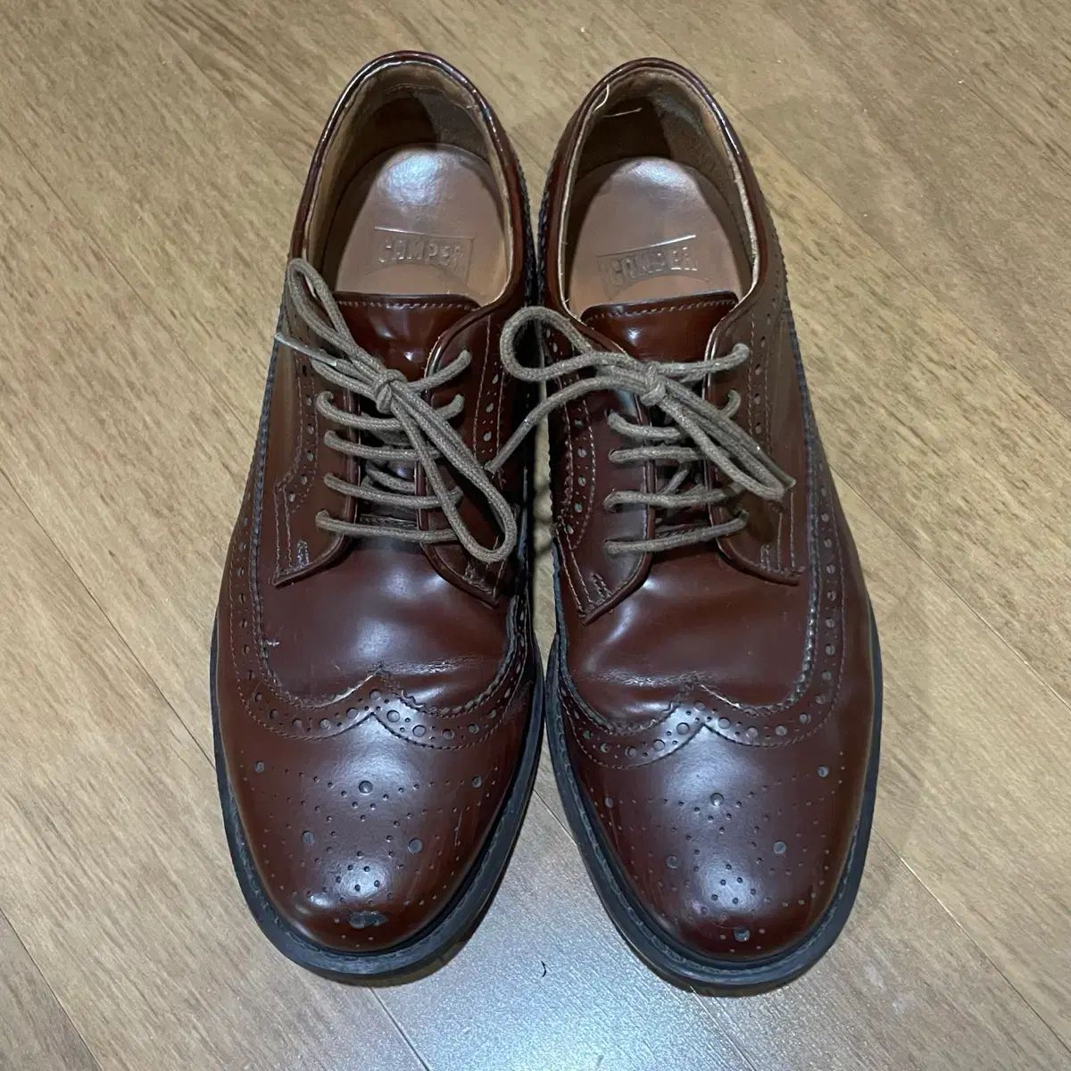 CAMPER カンペール ウィングチップ ドビ シューズ 265