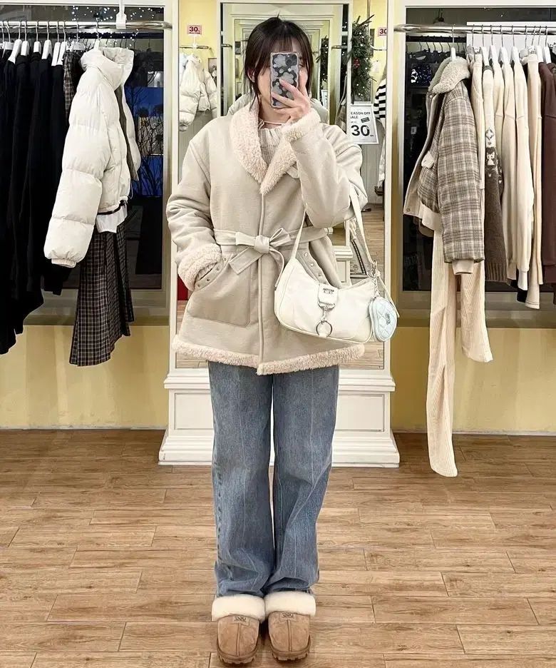 ビターセルズ ムートン フリーサイズ タグ付き