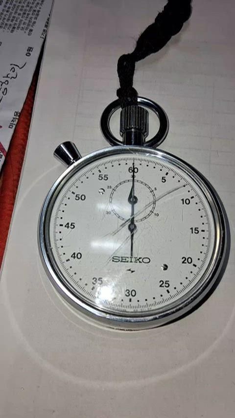風格あるゼンマイ式ストップウォッチ 日本SEIKO 製品