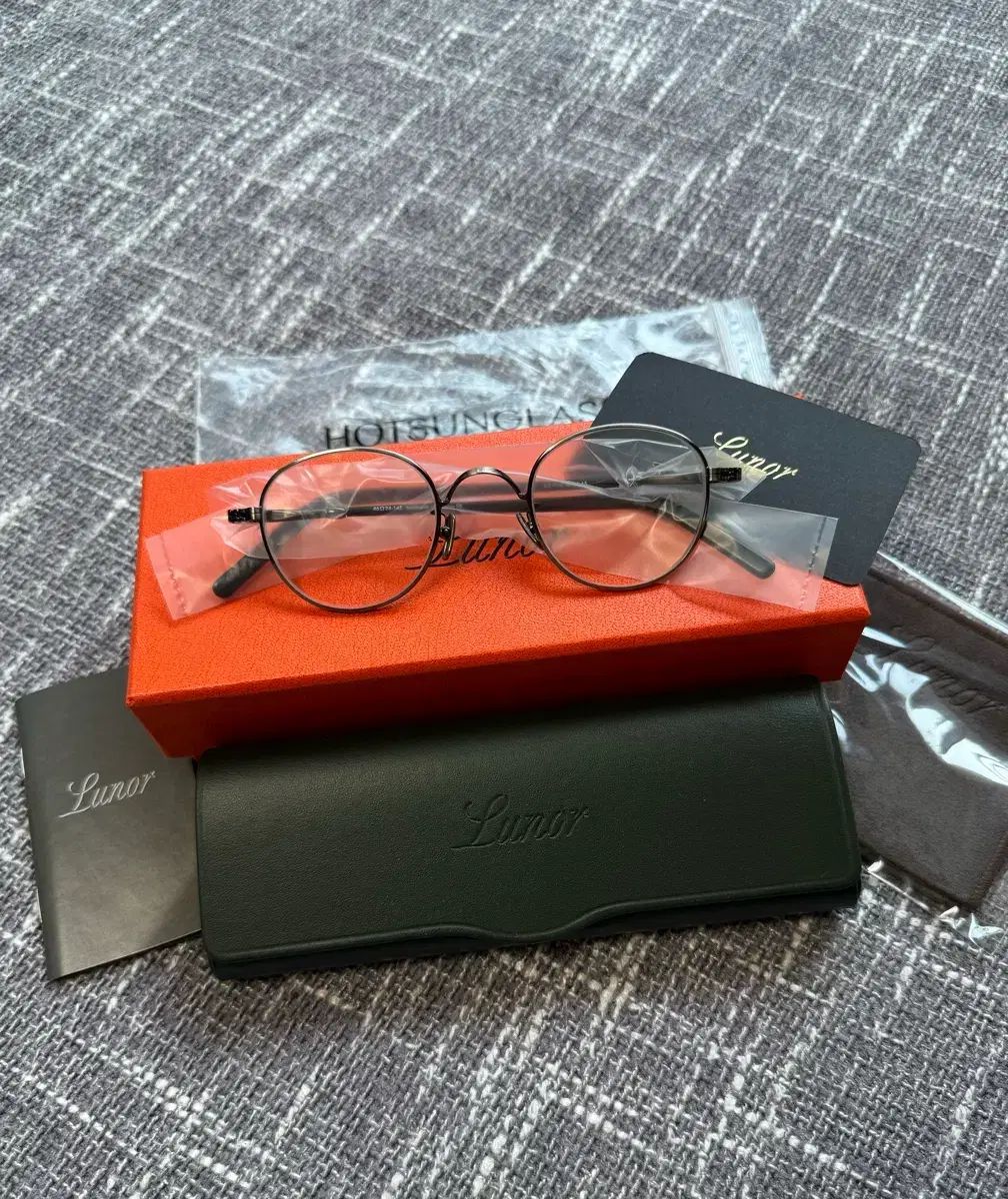 Lunor ルノア M 6 Mod 06 AS 46 Size メガネ 度なし ブルーライト