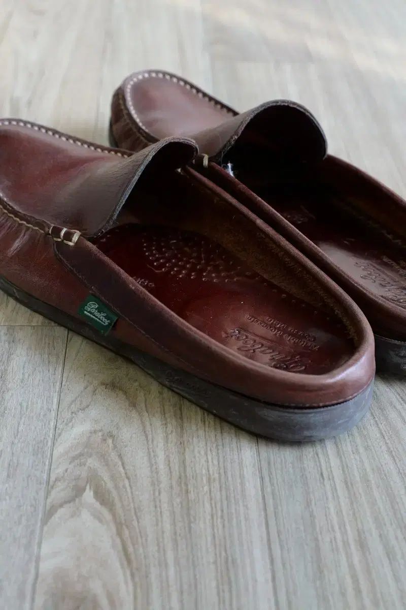  パラブーツ バハマ マリン ミュール ローファー UK 8 ローファー ブーツ 革靴