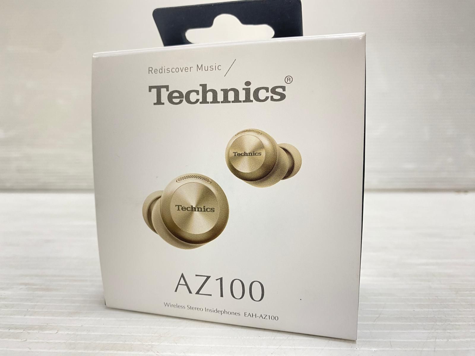品 Technics AZ 100 ワイヤレスステレオインサイドホン EAH ゴールド ○YR 19664○