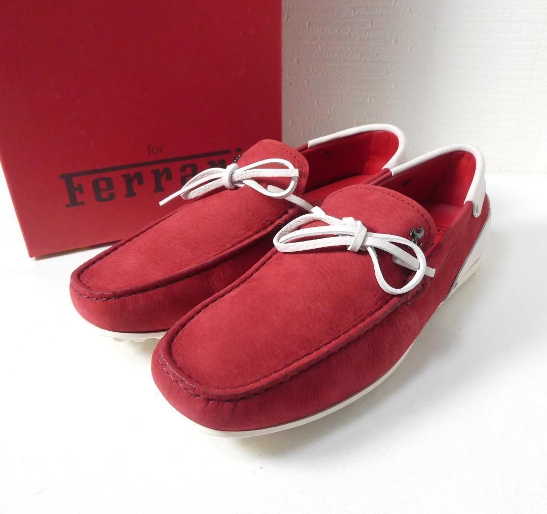 デッキシューズ 赤