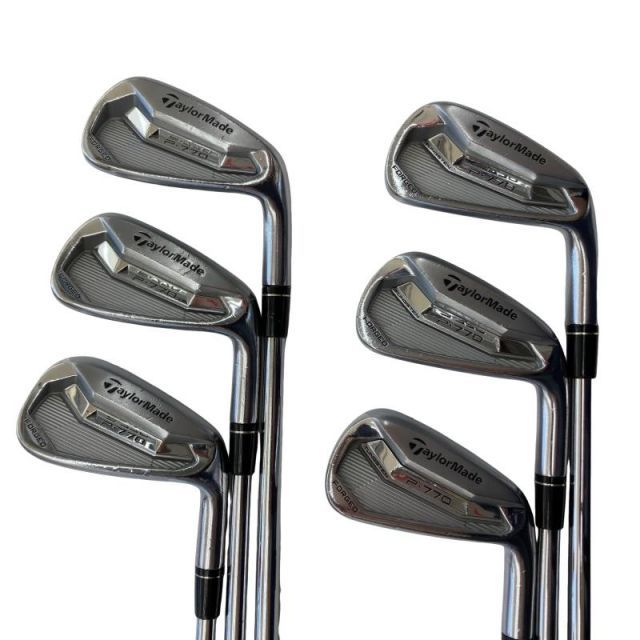 テーラーメイド Taylor Made P 770 6 S アイアンセット IR 特注シャフト フレックスその他 メンズ 男性用 右利き 右用 Dランク ゴルフクラブ