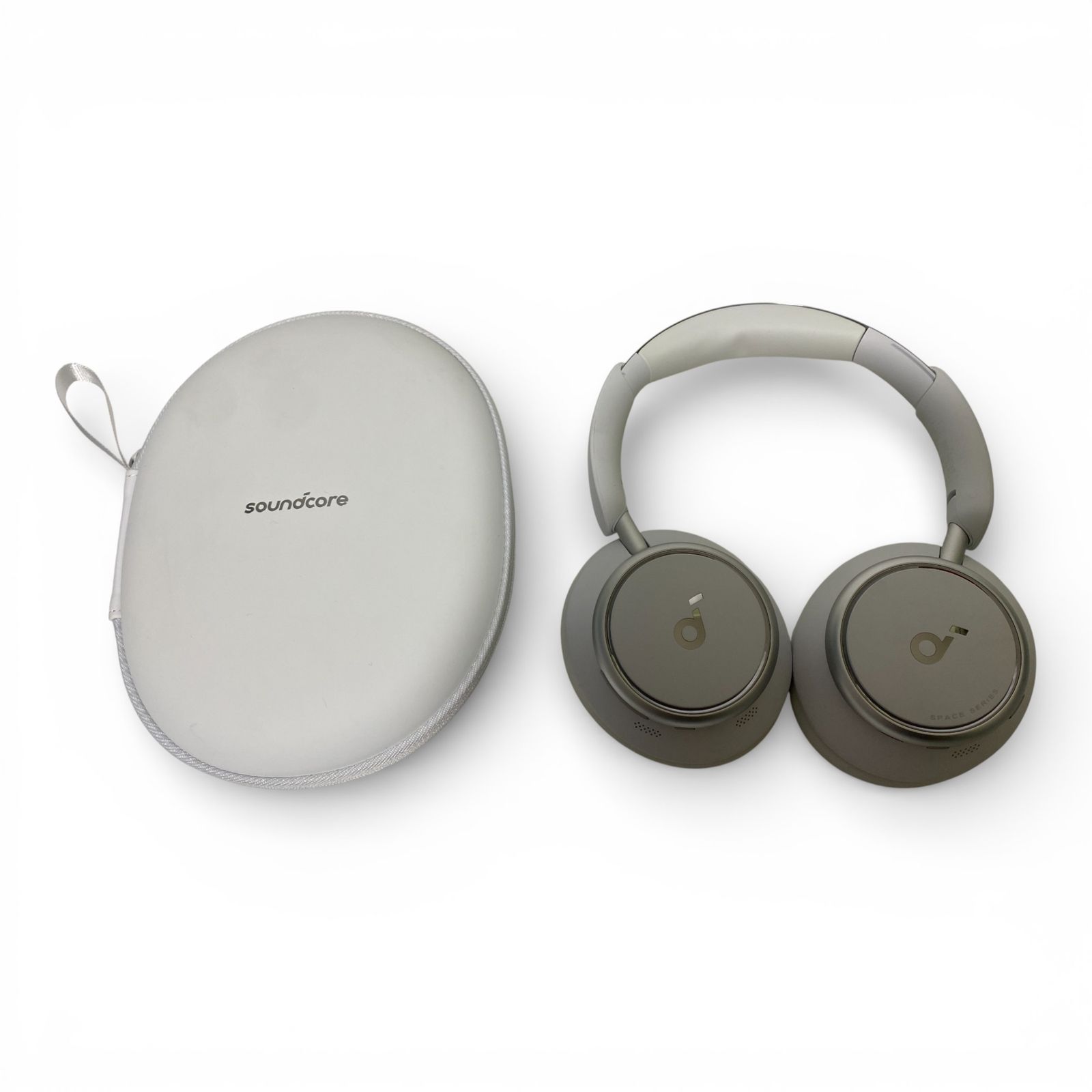 ◯ アンカー Anker ワイヤレスヘッドフォン Soundcore Space Q 45 ホワイト 最大65時間音楽再生 1100 3252