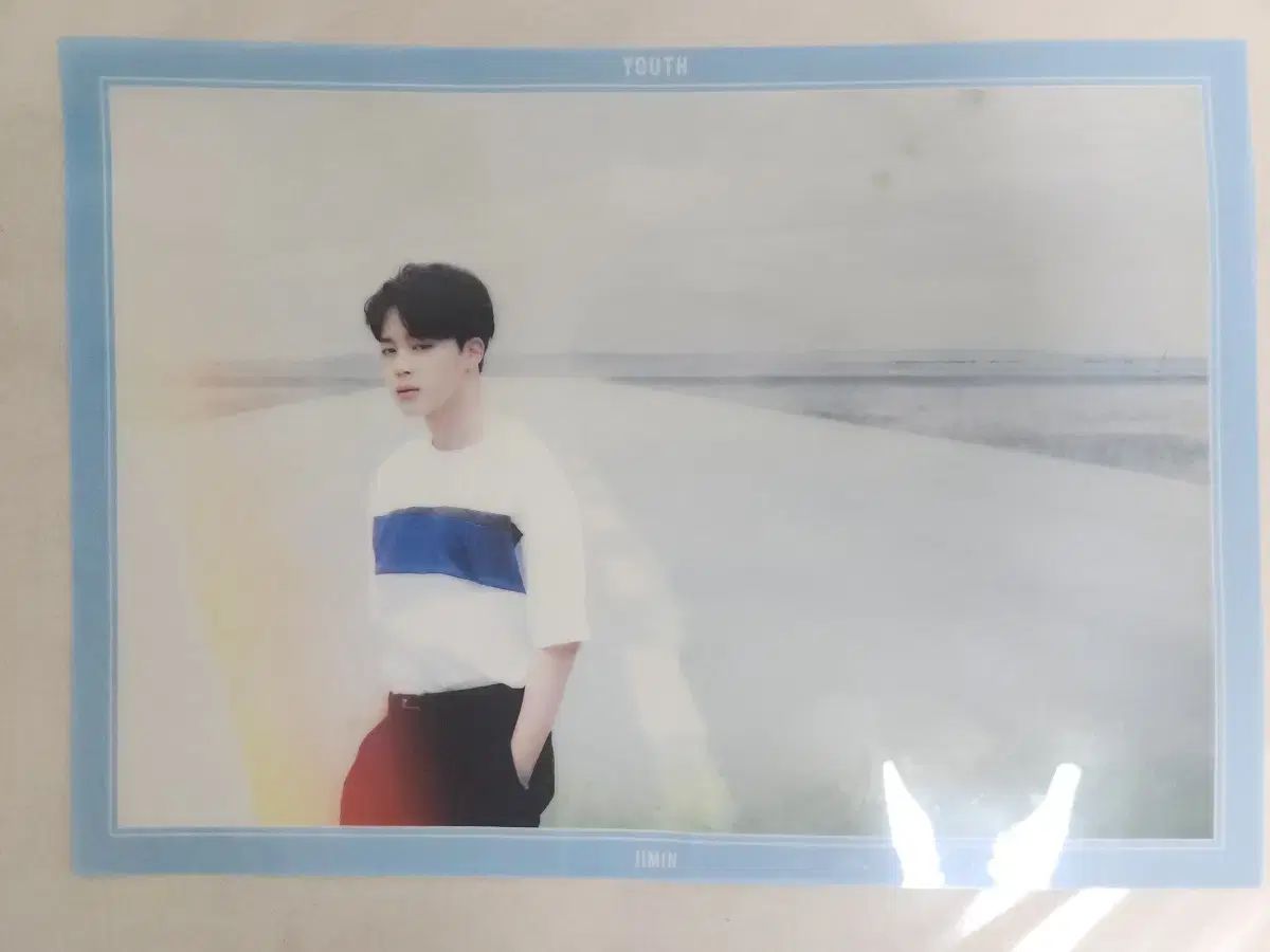 BTS 日本 ユース モデル クリア ポスター ジミン