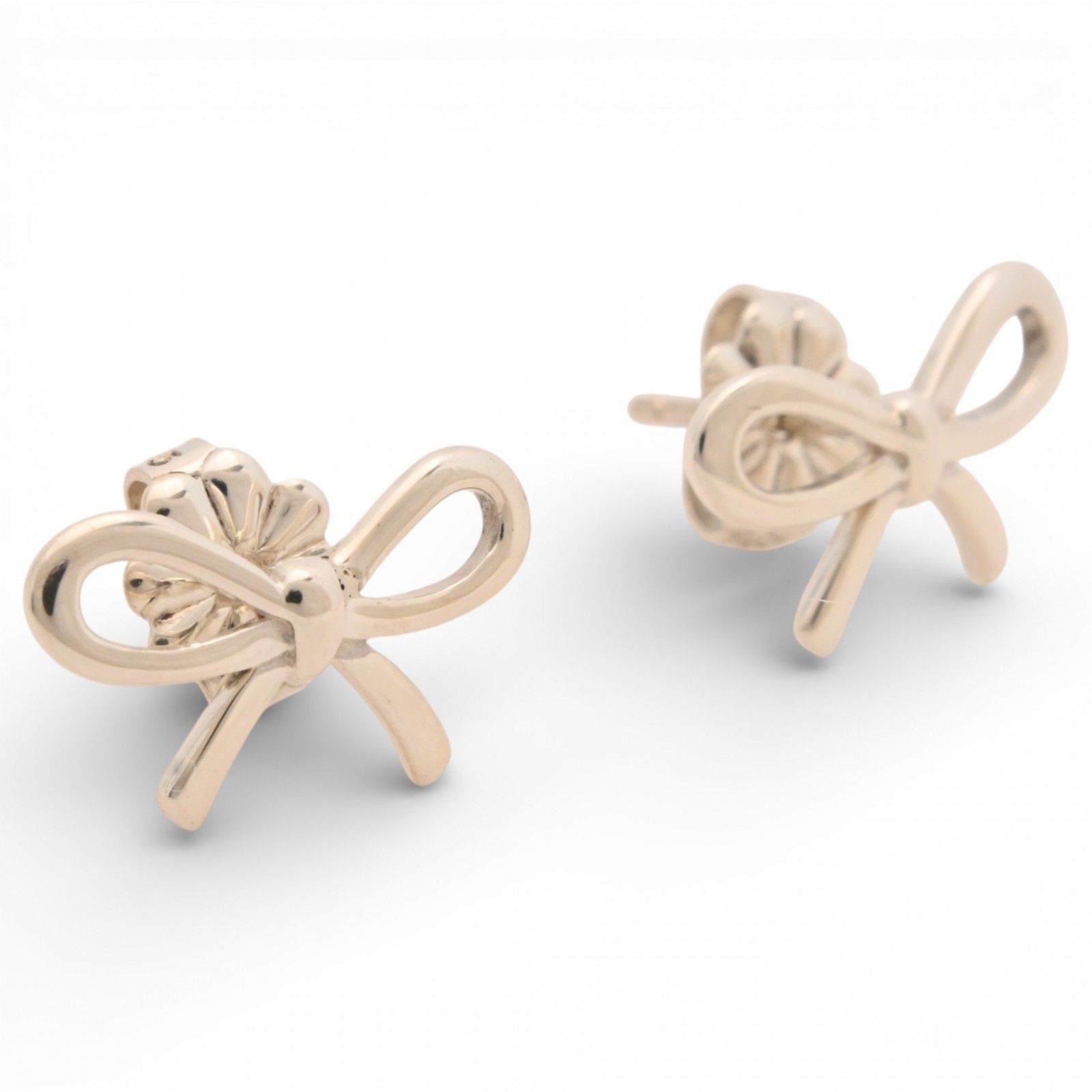 ティファニー ボウ リボンモチーフ ピアス Sランク ti1717gg - メルカリ