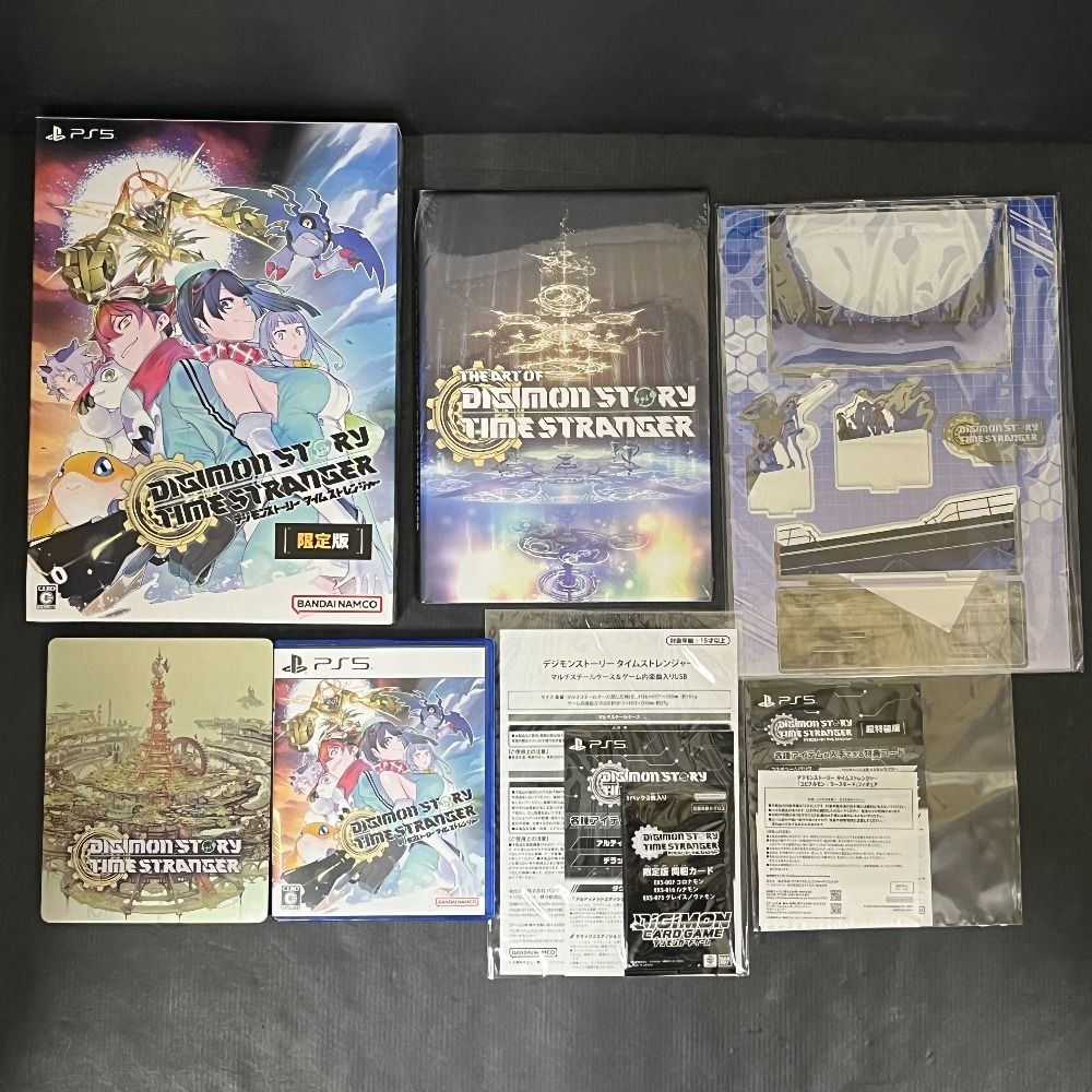 06 w 15905 ほぼ 品 デジモンストーリー タイムストレンジャー 超特装版 プレイステーション5